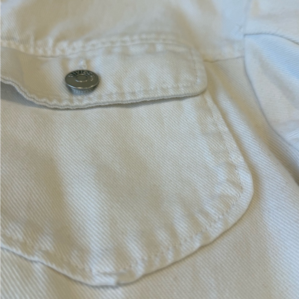 H&M White Jean Jacket - Picture 2 of 2